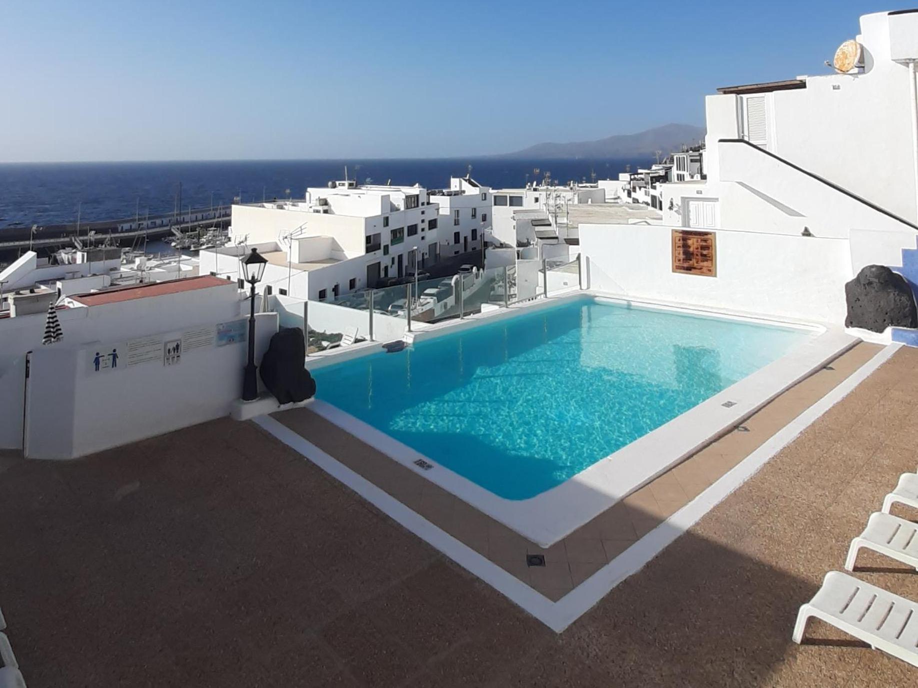 The White Dragos With Ocean View - Ac - Private Pool Apartment ติอาส ภายนอก รูปภาพ