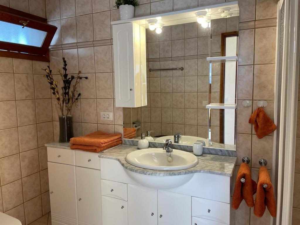 The White Dragos With Ocean View - Ac - Private Pool Apartment ติอาส ภายนอก รูปภาพ
